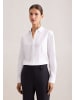 Seidensticker Hemdbluse Slim in Weiß