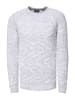 Rusty Neal Strick mit Muster Rundhals-Pullover in Weiß
