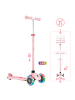 GLOBBER Scooter PRIMO PLUS LIGHTS Roller in pastellrosa, mit Leuchtrollen