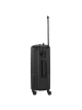 travelite Bali - 4-Rollen-Trolley M 67 cm (weiß/cognac) in schwarz