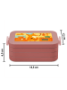 Mr. & Mrs. Panda Lunch Box Fuchs Koch Design ohne Spruch in Rot Pastell