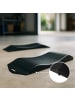 relaxdays 2 x Reifenschoner in Schwarz - (B)20 x (H)44 x (T)4 cm
