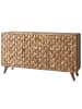KADIMA DESIGN Sideboard Flurkommode | Akazie, 140x78,5x40cm, 3+2 Türen, Rewa