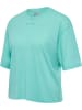 Hummel T-Shirt Hmlmt Vanja Multisport Damen in POOL BLUE