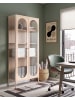 Beliani Vitrine FOXTON in Beige - (W) 80 x (H) 181 x (L) 35 cm