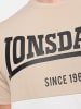 Lonsdale T-Shirt "Sandscove" in Beige