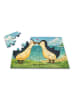 Mr. & Mrs. Panda Puzzle Pinguine Kuss Design ohne Spruch in Weiß