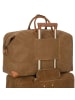 BRIC`s Life Weekender - Reisetasche 55 cm (olive) in camel