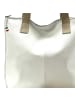Florence Florence Schultertasche, Shopper Leder weiß ca. 44cm