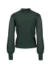 Zero  Feinstrickpullover mit Spitzenärmeln in Reflecting Pond