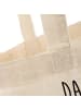 Mr. & Mrs. Panda Tote Bag Hummeln Kleeblatt mit Spruch in Creme