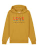 wat? Apparel Sweatshirt Love always wins in Ochre