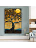 OnlyWow Leinwand Bilder Vollmond