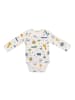 Schlummersack Bio Baby-Bodys langarm 3er-Pack in Dunkelgrün