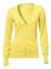 Heine Feinstrickjacke in gelb