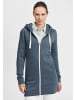 Oxmo Kapuzensweatjacke in blau