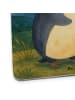 Mr. & Mrs. Panda Tassenuntersetzer Pinguine Einschlafen Design o... in Weiß