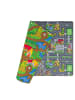 Snapstyle Kinderteppich Beidseitig Straßenlandschaften in bunt