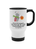 Mr. & Mrs. Panda Travel Mug Halloween Magie mit Spruch in Weiß