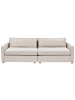 Beliani 3-Sitzer Sofa VINSTRA in Beige/Braun - (W) 250 x (H) 80 x (L) 125 cm