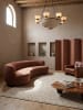 KADIMA DESIGN Flachgewebe-Teppich Handgewebt MEDWAY 65% Wolle Pflegeleicht in Beige