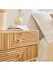 CALICOSY Nachttisch EDEN in Helles - (W) 45  x (H) 60  x (L) 39  cm