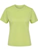 Hummel Hummel T-Shirt Hmlpulse Damen in SHADOW LIME
