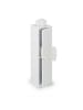 relaxdays Toilettenschrank in Weiß - (B)19,5 x (H)65 x (T)19,5 cm