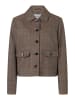 More & More kurzer Glencheckblazer in check