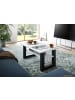 xonox.home Couchtisch (B/H/T): 90x42x50 in weiß und grau