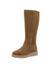 Tamaris WIDE FIT Stiefel in CAMEL SUEDE