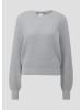 QS Strickpullover in 9400_grau meliert