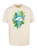 f2 Oversize T-Shirt F2 Tropical Surfboards Sommer in sand