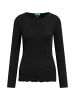 TOOCHE Langarmshirt "Stardust Glow" in Schwarz