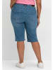 sheego Jeansbermudas in blue denim