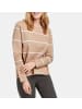 Gerry Weber Geringelter Oversize-Pullover in Mehrfarbig