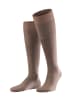 Falke Kniestrümpfe Airport in Nutmeg melange