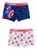 Avengers 4er-Set: Boxershorts Avengers Marvel in Bunt