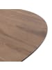 CALICOSY Esstisch MAYA in Dunkles Holz - (W) 120  x (H) 76  x (L) 120  cm