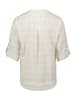 CARTOON Casual-Bluse mit Lurexfaden in White/Orange