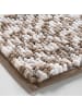 Douceur d’Intérieur Badezimmermatte aus Mikrofaser FRIZA in Braun, 45 x 75 cm