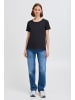 North Bend Rundhalsshirt NBGita W Set in Schwarz