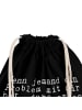 Mr. & Mrs. Panda Tasche Wenn jemand ein Problem... mit Spruch in Schwarz