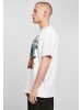Mister Tee Mister Tee Herren Days Before Summer Oversize Tee in white