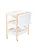 roba Baby Pool' Bade-Wickeltisch, klappbar mit Wanne, Holz natur, Weiß