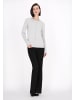 usha BLACK LABEL Women Cardigan in light grey
