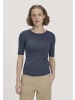 Hessnatur Softrib T-Shirt in graphitblau