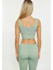 IZIA Damen Crop-Top in Mint
