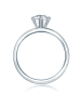 Trilani Ring Sterling Silber verziert mit Kristallen von Swarovski® weiß in silber