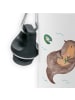 Mr. & Mrs. Panda Trinkflasche Otter Seerose ohne Spruch in Weiß